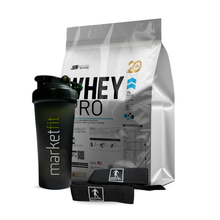 Cargar imagen en el visor de la galería, PROTEINA WHEY PRO UNIVERSE NUTRITION 3KG UN + SHAKER + STRAPS Y REGALOS
