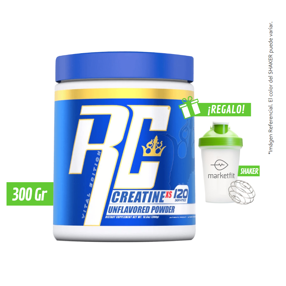Creatina Monohidratada 300g Ronnie Coleman + Regalo