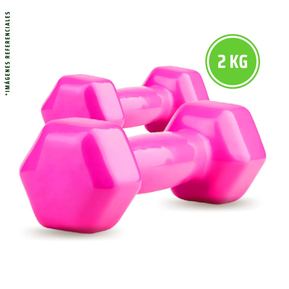 Mancuernas plastificadas 2024