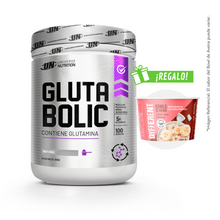 Cargar imagen en el visor de la galería, GLUTABOLIC 500GR GLUTAMINA UN NATURAL + REGALOS
