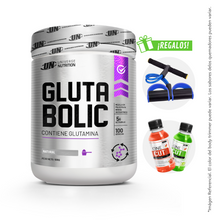 Cargar imagen en el visor de la galería, GLUTABOLIC 500GR GLUTAMINA UN NATURAL + REGALOS
