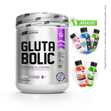 Cargar imagen en el visor de la galería, GLUTABOLIC 500GR GLUTAMINA UN NATURAL + REGALOS
